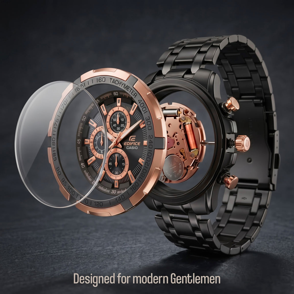 Men’s Luxury Modern Quartz Chronograph Watch