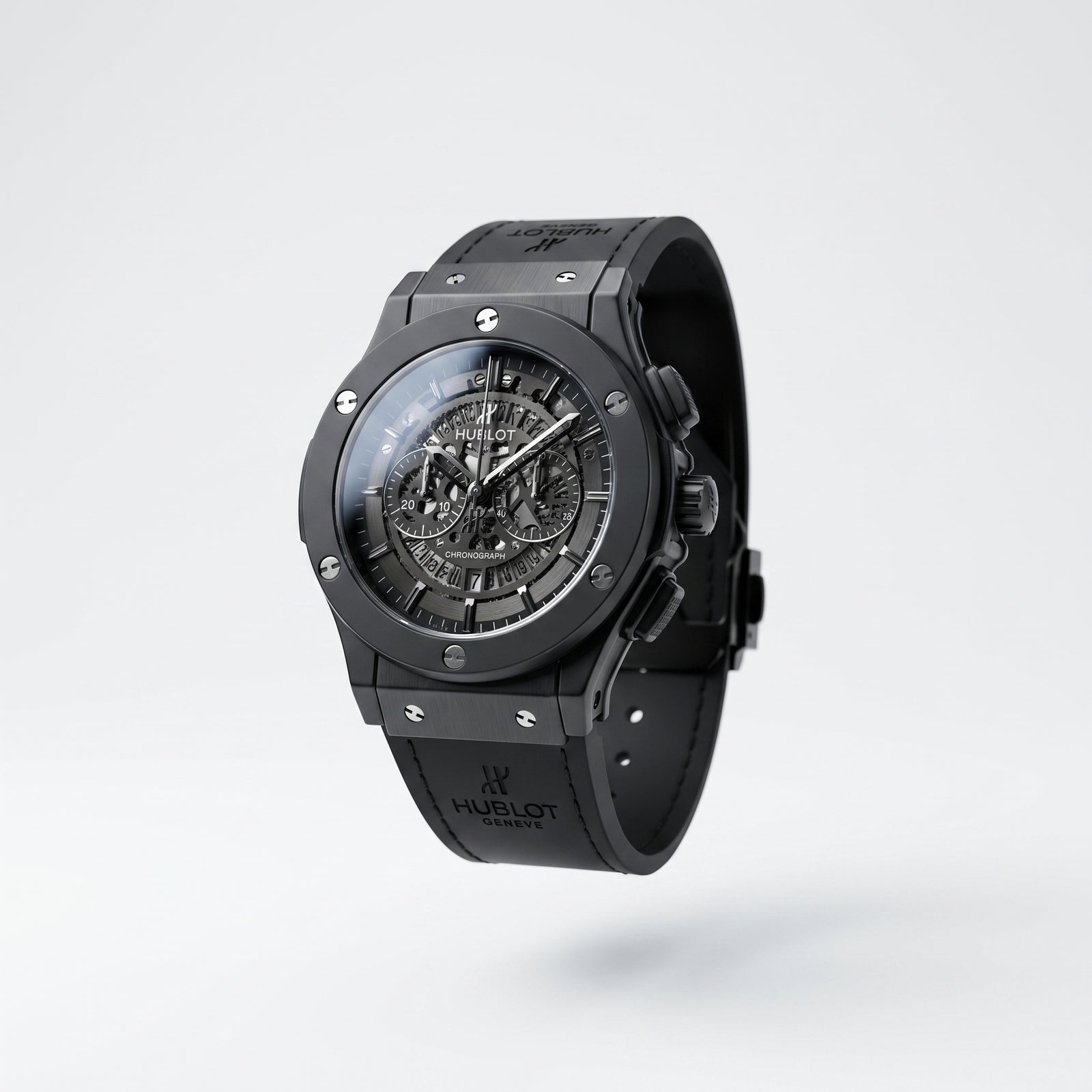 Hublot Luxury Watch For Men (Black)