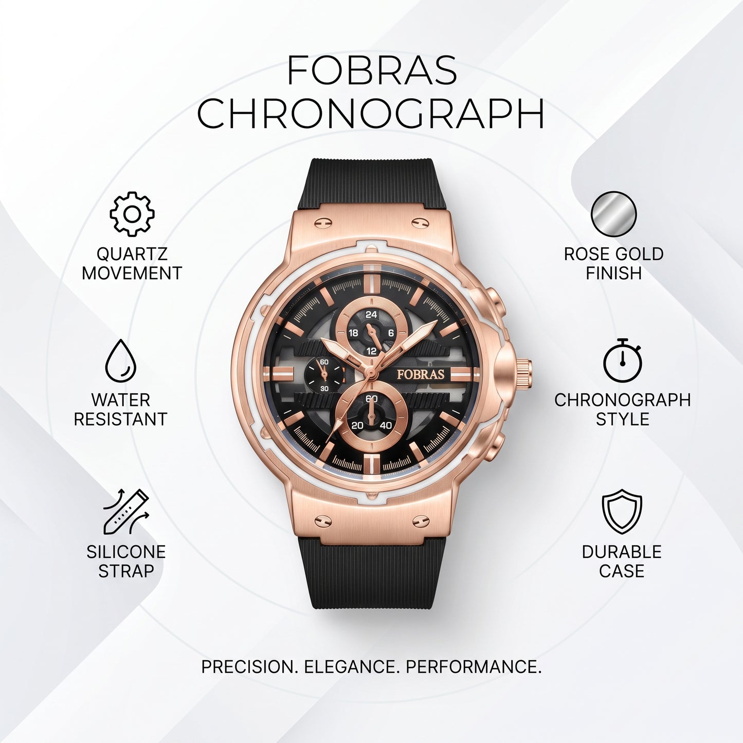 FOBRAS® The Apex Chronograph Watch For Men