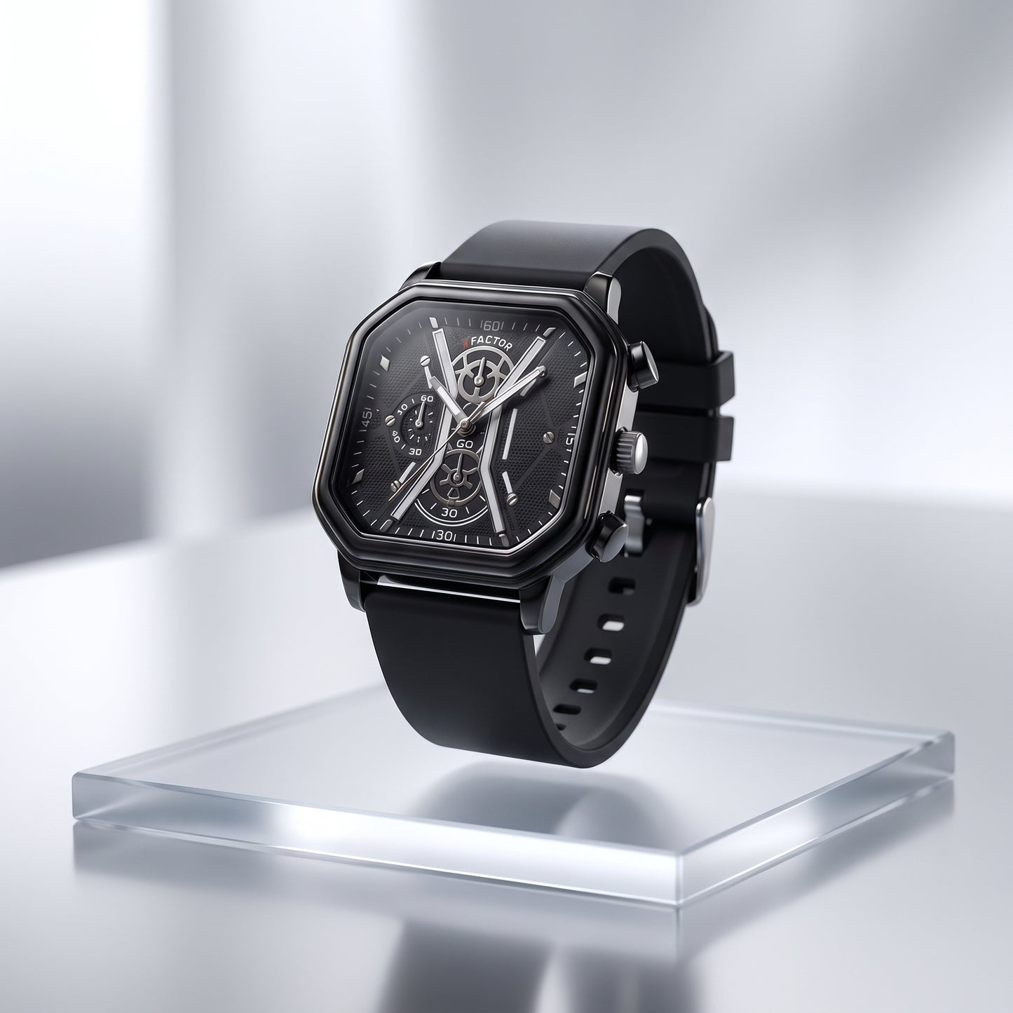 XFACTOR® Onyx Octane Quartz Chronograph Watch For Men