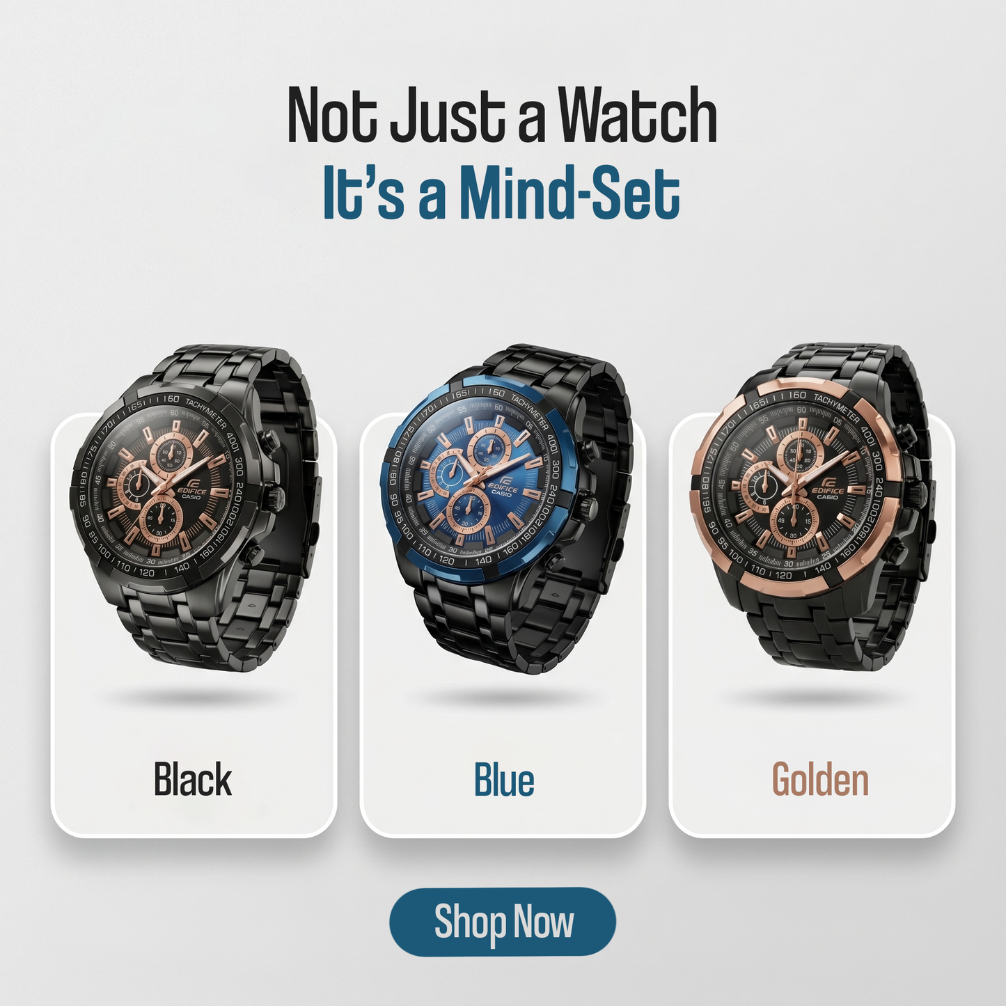 Men’s Luxury Modern Quartz Chronograph Watch