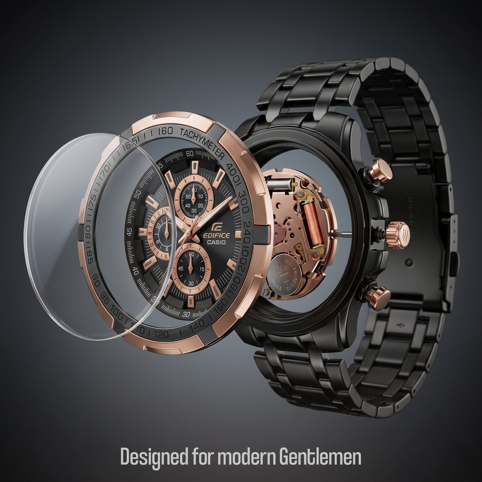 Men’s Luxury Modern Quartz Chronograph Watch