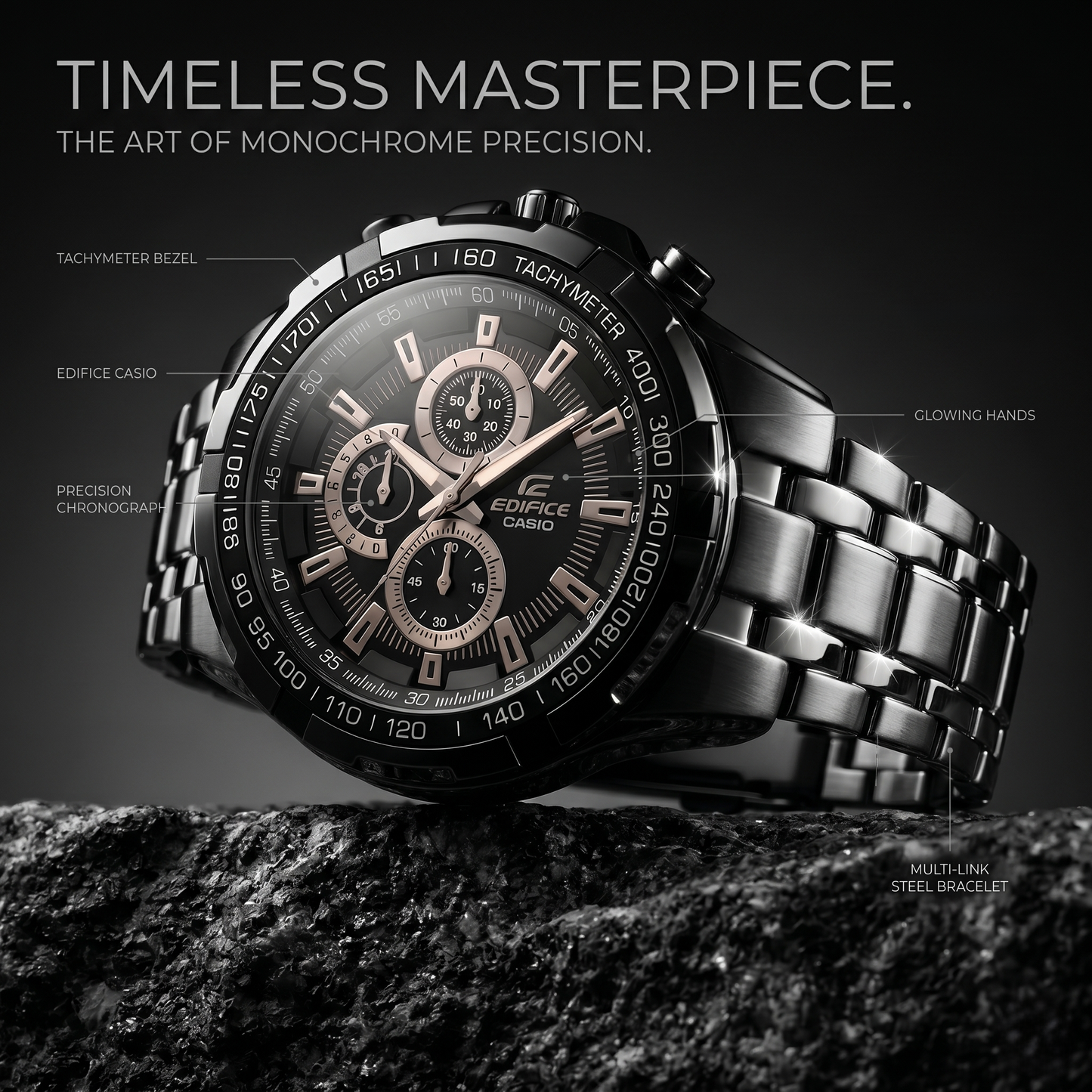Men’s Luxury Modern Quartz Chronograph Watch