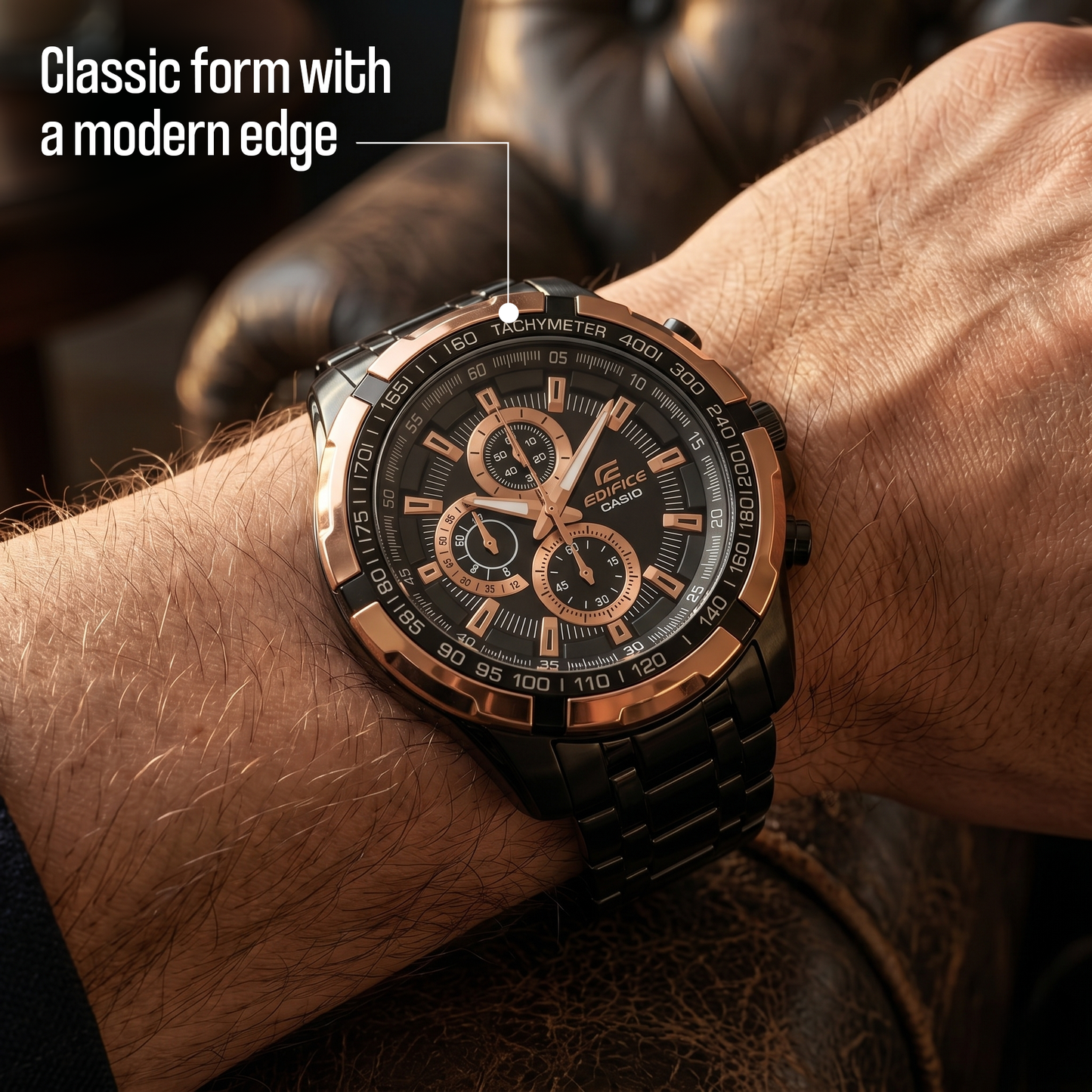 Men’s Luxury Modern Quartz Chronograph Watch