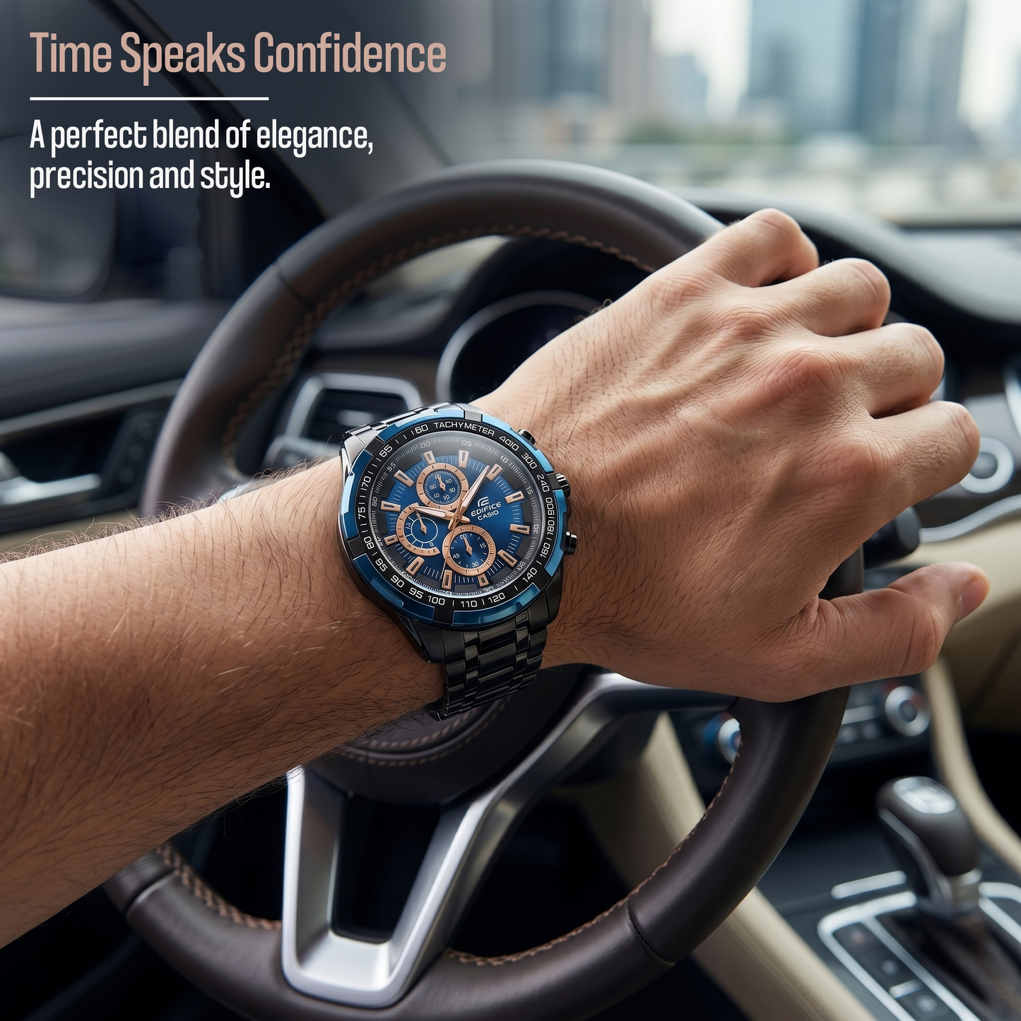 Men’s Luxury Modern Quartz Chronograph Watch